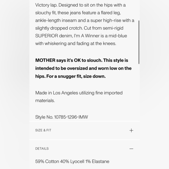 MOTHER The Scooter Ankle Size 28 NWT - Picture 4 of 14